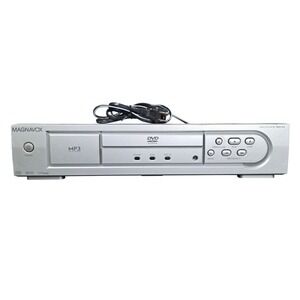 Magnavox DVD CD Player MDV410SL OS Silver Good MP3 TruSurround Tested Working